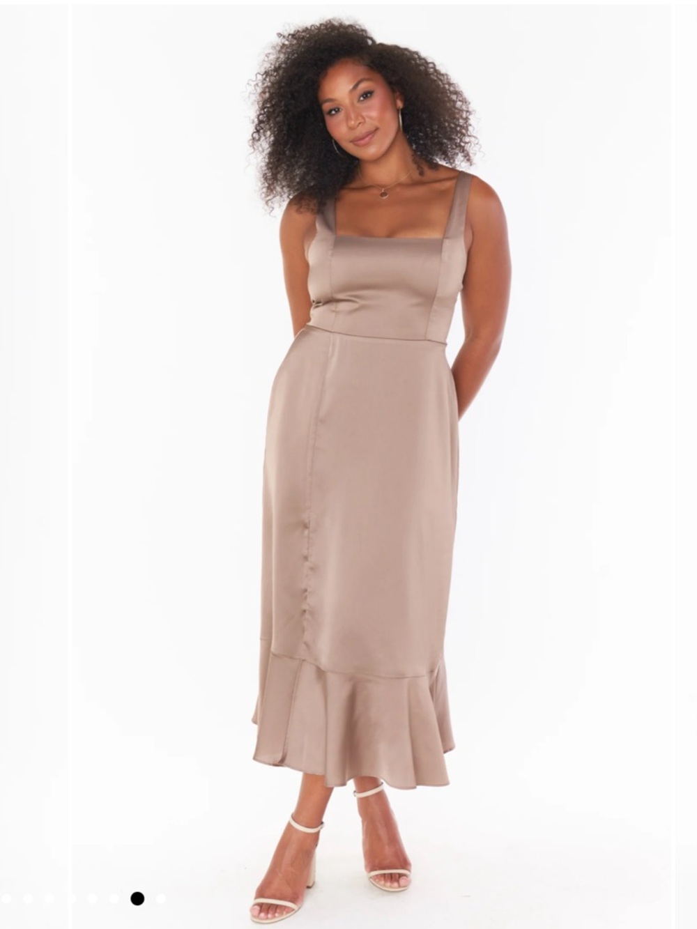 NWT Show Me Your MuMu Claire Midi Dress
